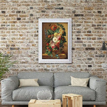 Charger l'image dans la galerie, Fleur - diamant rond complet - 40x30cm