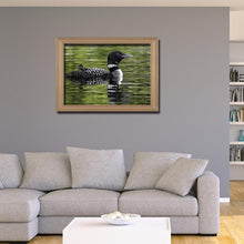 Charger l'image dans la galerie, Oiseau de plongée - diamant rond complet - 40x30cm