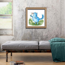 Charger l'image dans la galerie, Chat - diamant rond complet - 30x30cm