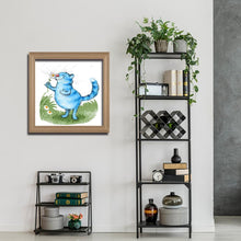 Charger l'image dans la galerie, Chat - diamant rond complet - 30x30cm