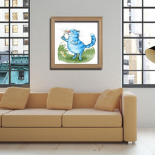 Charger l'image dans la galerie, Chat - diamant rond complet - 30x30cm