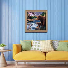 Charger l'image dans la galerie, Ours - diamant rond complet - 30x30cm