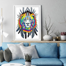 Charger l'image dans la galerie, Tigre - diamant rond complet - 30x40cm