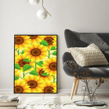 Charger l'image dans la galerie, Tournesol - diamant rond complet - 30x40cm