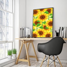Charger l'image dans la galerie, Tournesol - diamant rond complet - 30x40cm
