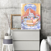 Charger l'image dans la galerie, Éléphant mignon - peinture complète de diamant - 30x40cm