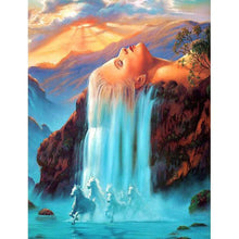 Charger l'image dans la galerie, Murs de chute d’eau - peinture complète de diamant - 30x40cm