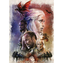Charger l'image dans la galerie, Game of thrones - peinture en diamant complet - 30x40cm