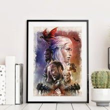 Charger l'image dans la galerie, Game of thrones - peinture en diamant complet - 30x40cm