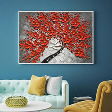 Charger l'image dans la galerie, Arbre - diamant rond complet - 40x30cm