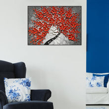 Charger l'image dans la galerie, Arbre - diamant rond complet - 40x30cm