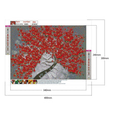 Charger l'image dans la galerie, Arbre - diamant rond complet - 40x30cm