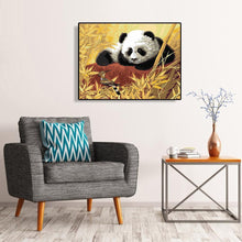 Charger l'image dans la galerie, Panda - diamant rond complet - 40x30cm