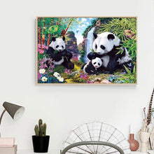 Charger l'image dans la galerie, Panda - diamant rond complet - 40x30cm