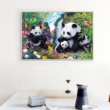 Charger l'image dans la galerie, Panda - diamant rond complet - 40x30cm