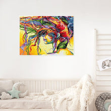 Charger l'image dans la galerie, Beauté - diamant rond complet - 40x30cm