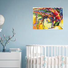 Charger l'image dans la galerie, Beauté - diamant rond complet - 40x30cm