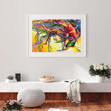 Charger l'image dans la galerie, Beauté - diamant rond complet - 40x30cm