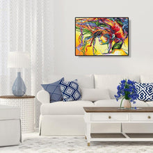 Charger l'image dans la galerie, Beauté - diamant rond complet - 40x30cm