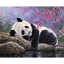 Charger l'image dans la galerie, Panda - peinture en diamant complet - 40x30cm