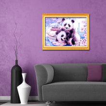Charger l'image dans la galerie, Panda - peinture en diamant complet - 40x30cm