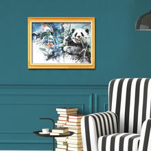 Charger l'image dans la galerie, Panda - peinture en diamant complet - 40x30cm
