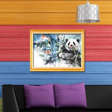 Charger l'image dans la galerie, Panda - peinture en diamant complet - 40x30cm