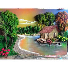 Charger l'image dans la galerie, Paysage - peinture en diamant complet - 40x30cm
