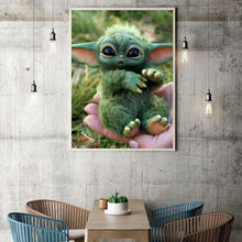Charger l'image dans la galerie, Yoda - peinture en diamant complet - 30x40cm