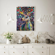 Charger l'image dans la galerie, Élan - diamant rond complet - 30x40cm