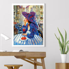 Charger l'image dans la galerie, Réunion - diamant rond complet - 30x40cm