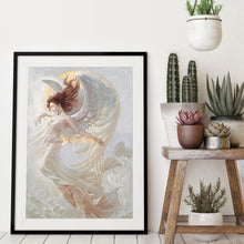 Charger l'image dans la galerie, Angel - diamant rond complet - 30x40cm