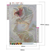 Charger l'image dans la galerie, Angel - diamant rond complet - 30x40cm