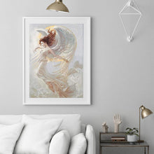 Charger l'image dans la galerie, Angel - diamant rond complet - 30x40cm