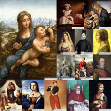 Charger l'image dans la galerie, Portrait - diamant rond complet - 30x40cm