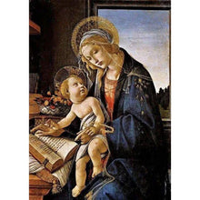 Charger l'image dans la galerie, Portrait - diamant rond complet - 30x40cm