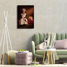 Charger l'image dans la galerie, Portrait - diamant rond complet - 30x40cm