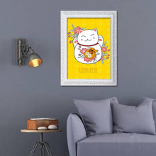 Charger l'image dans la galerie, Chat chanceux - diamant rond complet - 30x40cm