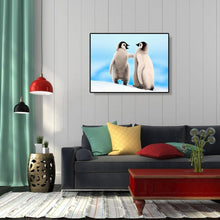 Charger l'image dans la galerie, Pingouin - diamant rond complet - 40x30cm