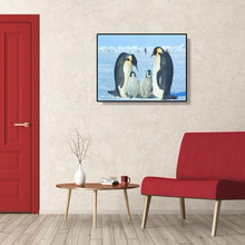 Charger l'image dans la galerie, Pingouin - diamant rond complet - 40x30cm