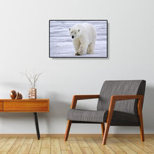 Charger l'image dans la galerie, Ours polaire - diamant rond complet - 40x30cm