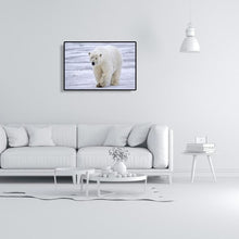 Charger l'image dans la galerie, Ours polaire - diamant rond complet - 40x30cm