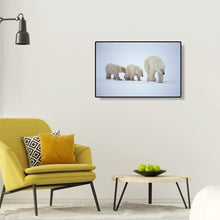 Charger l'image dans la galerie, Ours polaire - diamant rond complet - 40x30cm