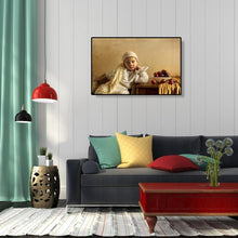 Charger l'image dans la galerie, Fille - diamant rond complet - 40x30cm