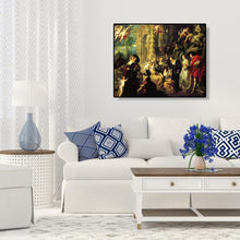 Charger l'image dans la galerie, Célèbre - diamant rond complet - 50x40cm