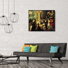 Charger l'image dans la galerie, Célèbre - diamant rond complet - 50x40cm