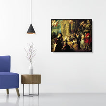 Charger l'image dans la galerie, Célèbre - diamant rond complet - 50x40cm