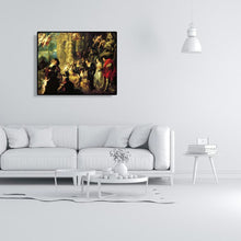 Charger l'image dans la galerie, Célèbre - diamant rond complet - 50x40cm