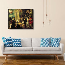 Charger l'image dans la galerie, Célèbre - diamant rond complet - 50x40cm