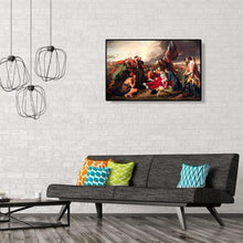 Charger l'image dans la galerie, Père Noël - diamant rond complet - 40x30cm